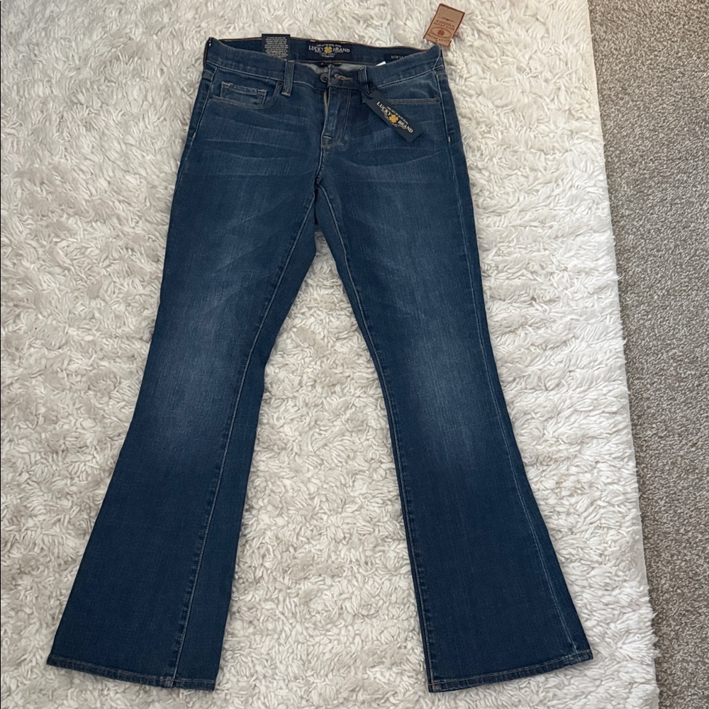 Lucky Brand Dark Blue Flare Jeans